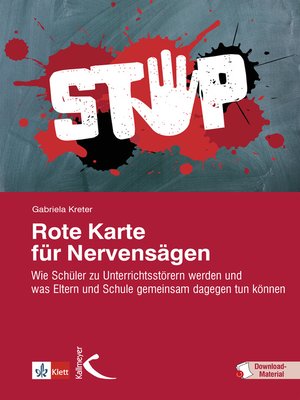 cover image of Rote Karte für Nervensägen
